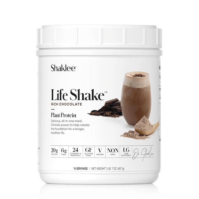 Life Shake Plant Protein Chocolate canister