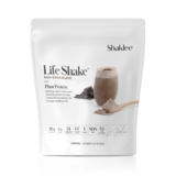 Life Shake Plant Rich Chocolate pouch back