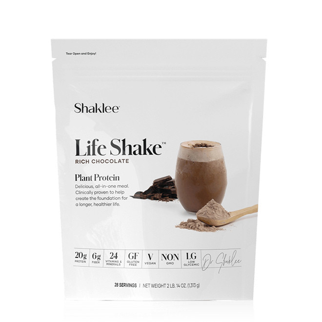 Life Shake™ Plant Rich Chocolate 28 svg.