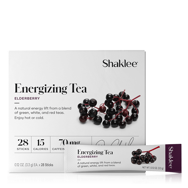 Shaklee 180® Energizing Tea Elderberry, 28 Sticks