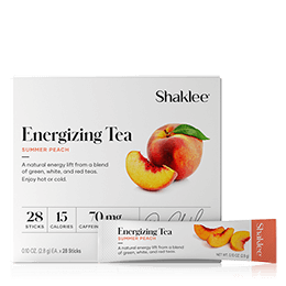 Shaklee 180® Energizing Tea Summer Peach, 28 Sticks