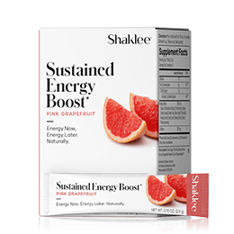 Sustained Energy Boost* Pink Grapefruit Caffeine Powder Sticks