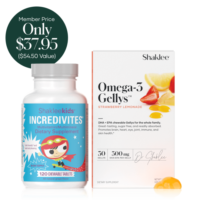 Kids Multivitamin Omega Bundle for Ultimate Nutrition Shaklee